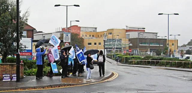 Royal College Of Midwives Picket The West Middlesex Hospital, Isleworth. Thousands of NHS staff across England staged a four-hour strike over pay on 13 October 2014, the first such walkout for more than 30 years. The action involved, among others, nurses, paramedics, midwives, ambulance drivers and. Public sector pay restraint and the employer brand offers UK employers can make